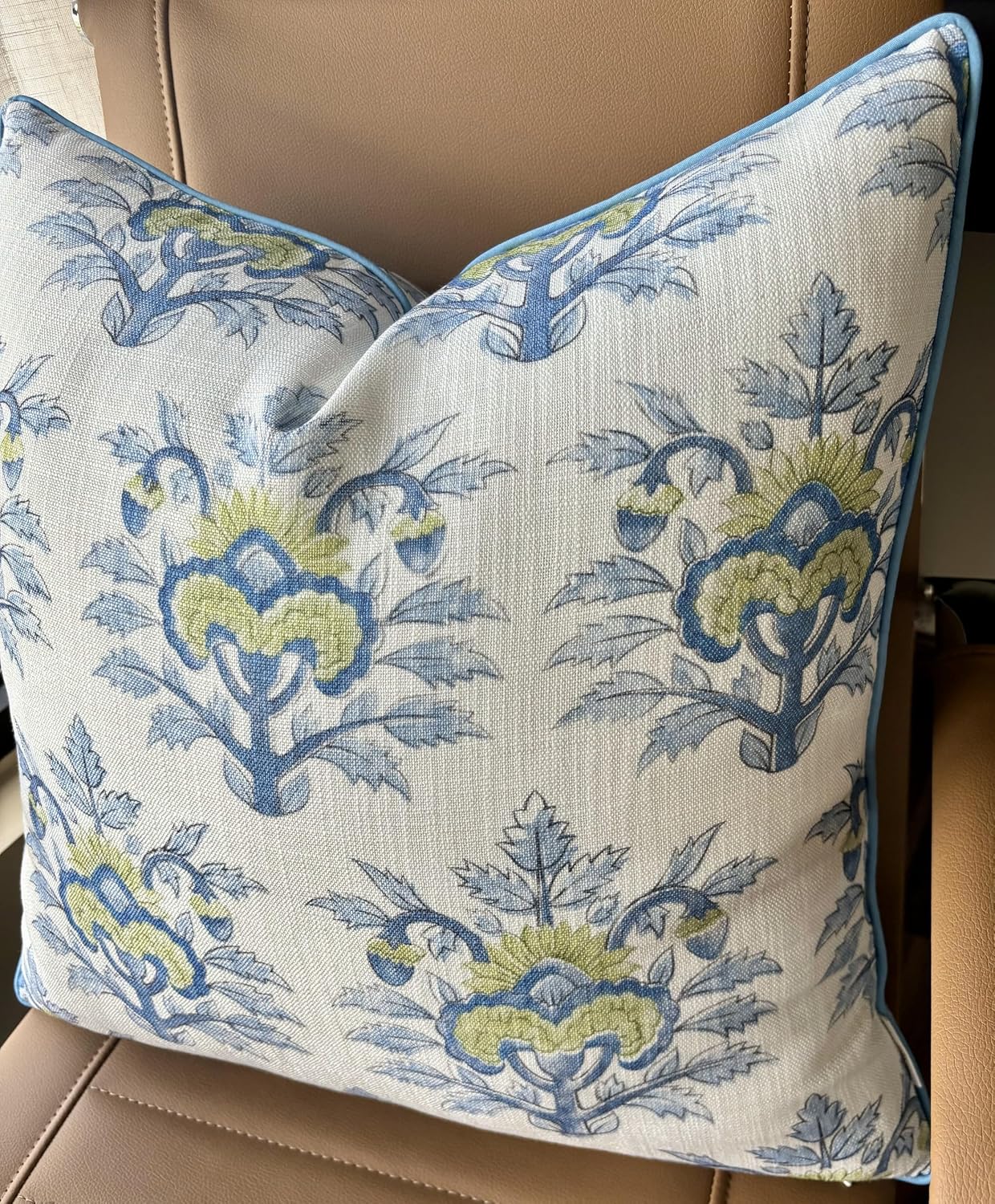 Printed Square Pillowcase 18x18 inch, Sofa Decorative Cushion Cover
